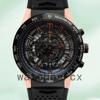 Tag Heuer Carrera CAR205A.FT6087 43mm Men’s Rubber Band Automatic