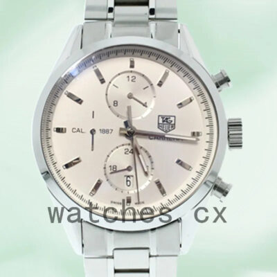 Tag Heuer Carrera 43mm Men’s CAR2111.BA0720 Automatic Silver-tone