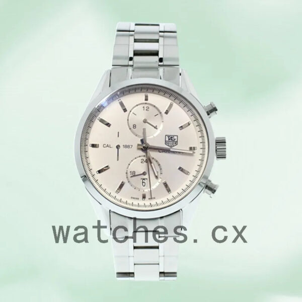 Tag Heuer Carrera 43mm Men’s CAR2111.BA0720 Automatic Silver-tone - Image 2