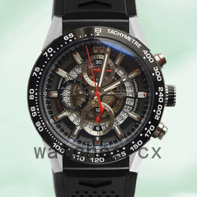 Tag Heuer Carrera CAR2A1Z Men’s 43mm Rubber Band