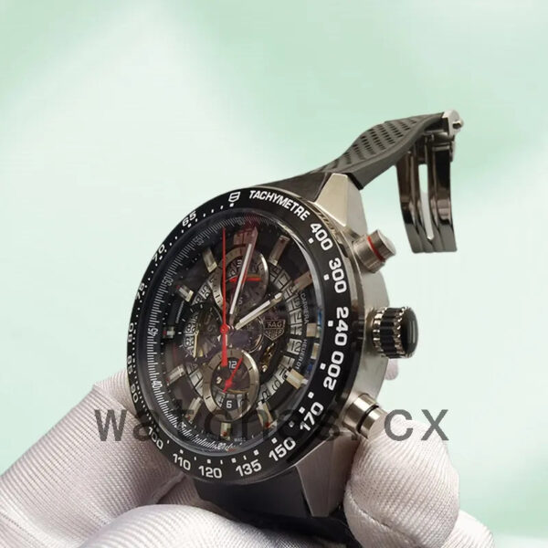 Tag Heuer Carrera CAR2A1Z Men’s 43mm Rubber Band - Image 3