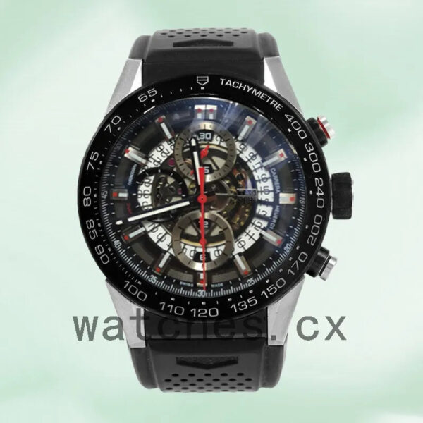 Tag Heuer Carrera Men’s CAR2A1Z.FT6051 40mm Black Dial - Image 2