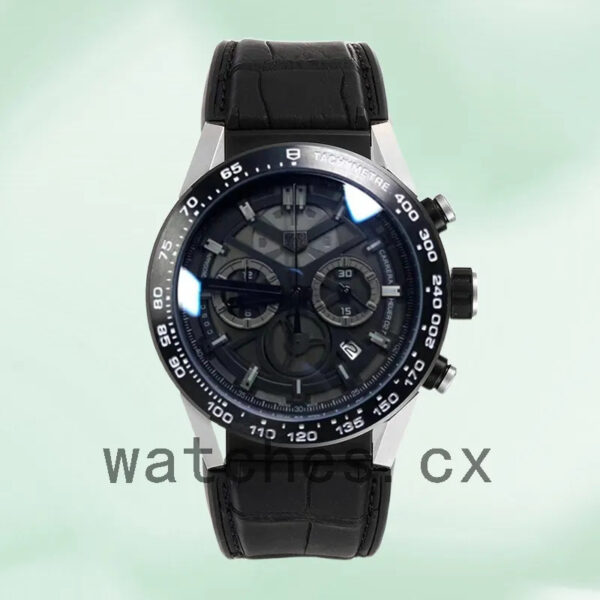 Tag Heuer Carrera 43mm CAR5A8Y.FC6377 Men’s Silver-tone - Image 2