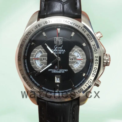 Tag Heuer Carrera 43mm CAV511A.FC6225 Men’s Black Dial