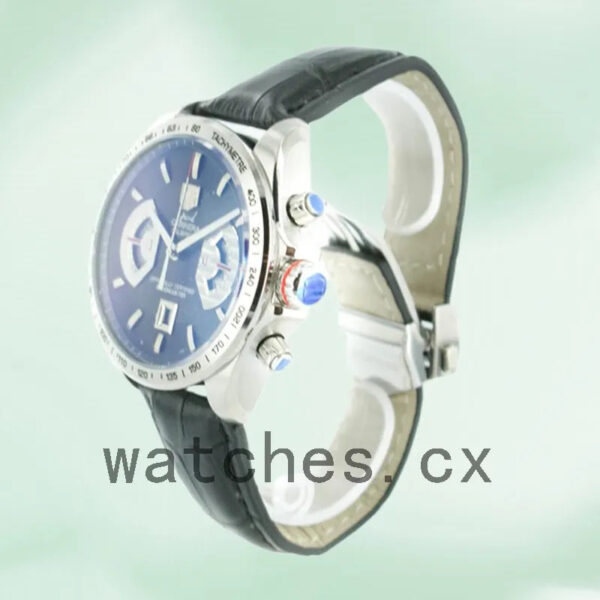 Tag Heuer Carrera 43mm CAV511A.FC6225 Men’s Black Dial - Image 3