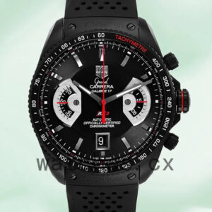 Tag Heuer Grand Carrera 43mm CAV518B.FT6016 Men’s Black-tone