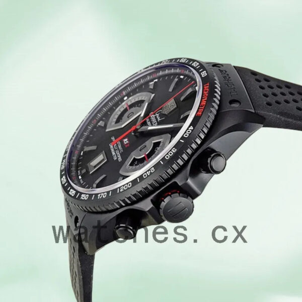 Tag Heuer Grand Carrera 43mm CAV518B.FT6016 Men’s Black-tone - Image 3