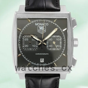 Tag Heuer Monaco CAW2110.FC6177 40mm Men’s Silver-tone Black Dial
