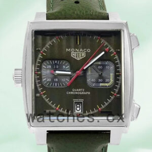 Tag Heuer Monaco CAW211E.FC6414 Men’s 40mm Silver-tone Green Dial