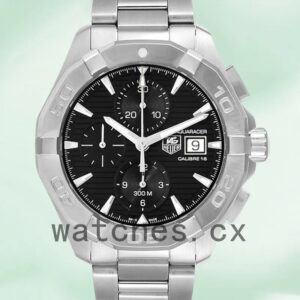 Tag Heuer Aquaracer Men’s 43mm CAY2110.BA0927 Bracelet Black Dial