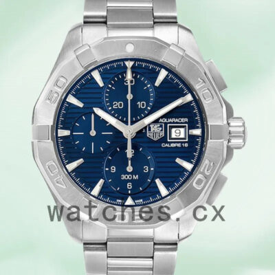 Tag Heuer Aquaracer Men’s CAY2112.BA0927 43mm Japanese Quartz Silver-tone