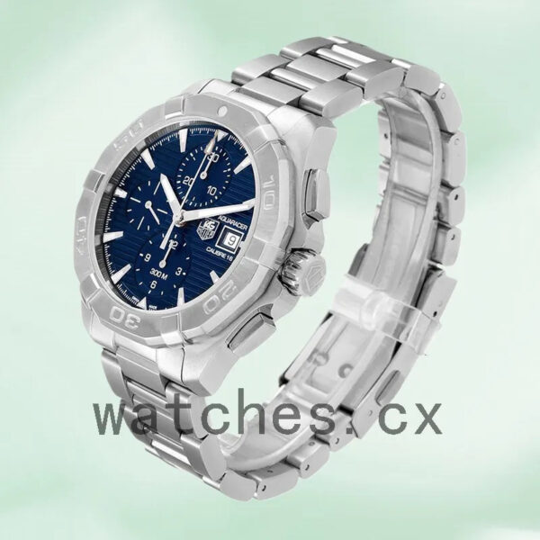 Tag Heuer Aquaracer Men’s CAY2112.BA0927 43mm Japanese Quartz Silver-tone - Image 3