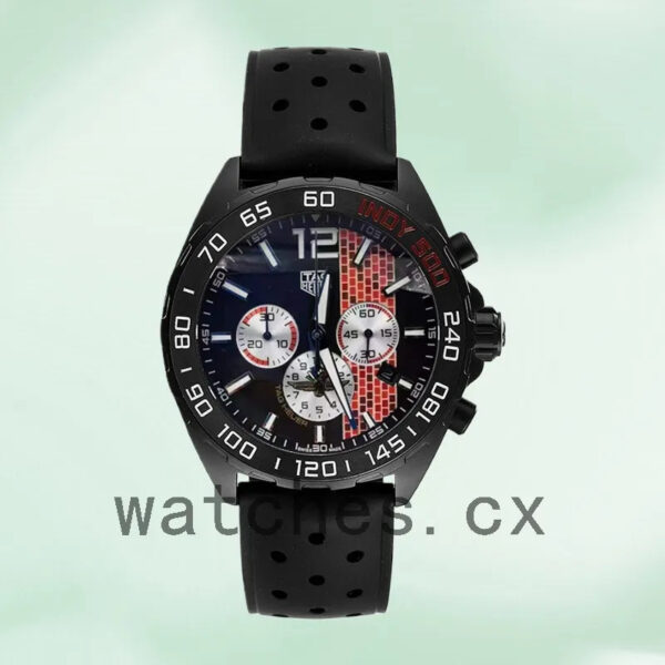 Tag Heuer Formula 1 CAZ101AD.FT8024 Men’s 43mm Rubber Band - Image 2