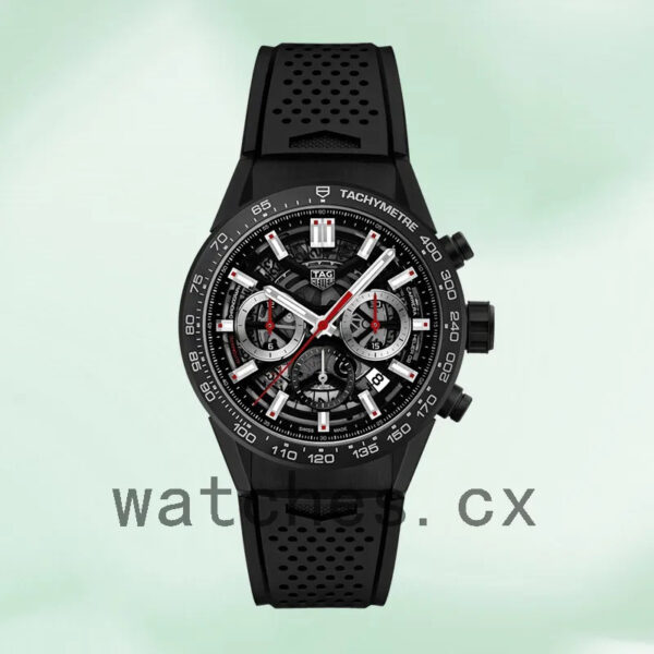 Tag Heuer Carrera CBG2090.FT6145 Men’s 43mm Quartz Black Dial - Image 2