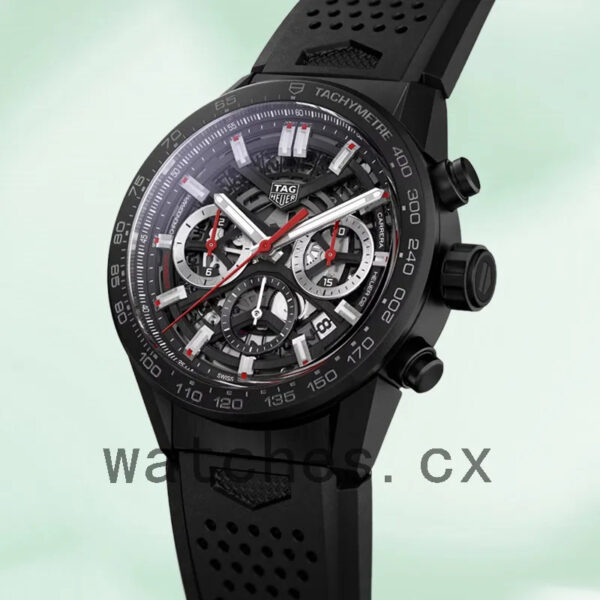 Tag Heuer Carrera CBG2090.FT6145 Men’s 43mm Quartz Black Dial - Image 3