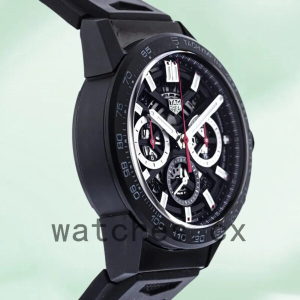 Tag Heuer Carrera CBG2090.FT6145 Men’s 43mm Quartz Black Dial - Image 4