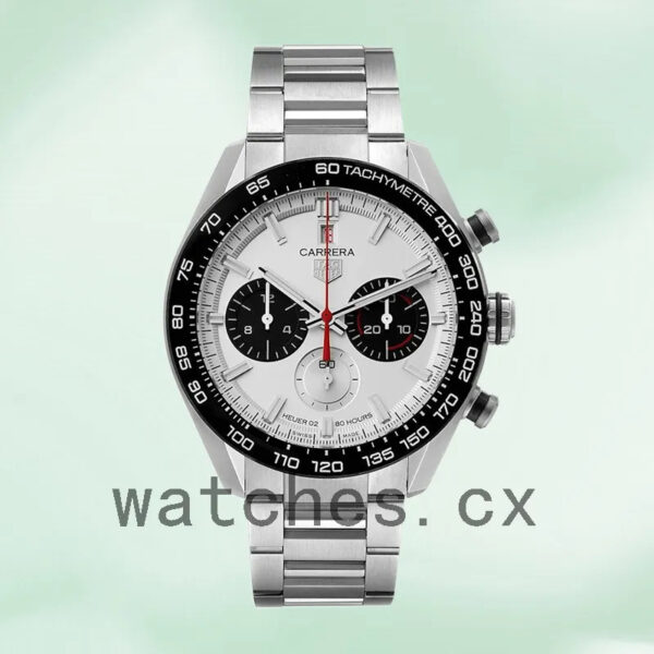 Tag Heuer Carrera 43mm Men’s CBN2A1D.BA0643-1 Japanese Quartz - Image 2