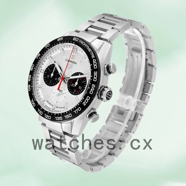 Tag Heuer Carrera 43mm CBN2A1D.BA0643 Men’s Silver-tone - Image 3