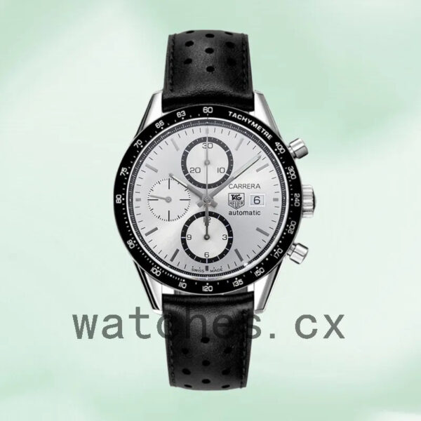 Tag Heuer Carrera Men’s 41mm CV2011.FC6205 Silver Dial - Image 2
