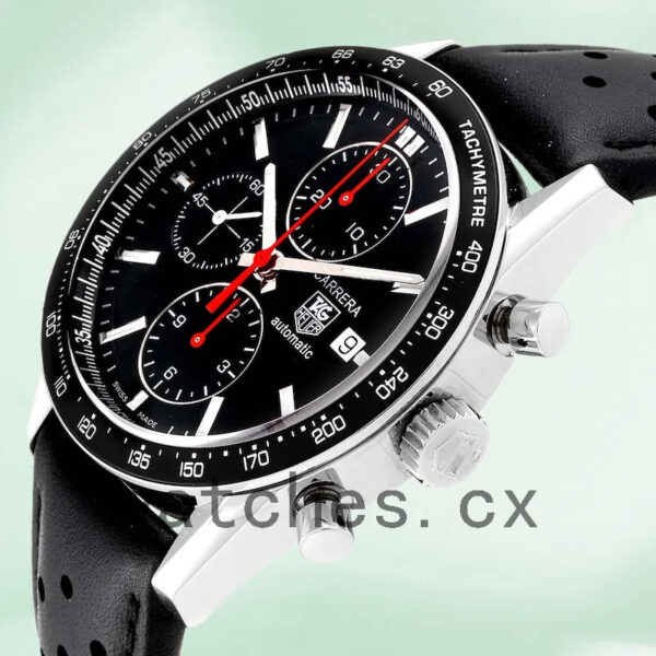 Tag Heuer Carrera 43mm CV2014.FC6233 Men’s Silver-tone - Image 3