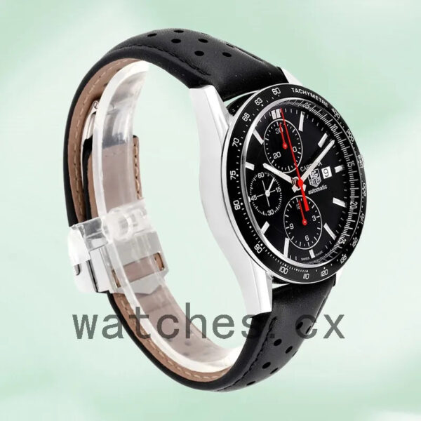 Tag Heuer Carrera 43mm CV2014.FC6233 Men’s Silver-tone - Image 4