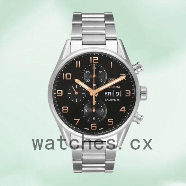Tag Heuer Carrera 43mm CV2A1AB.BA0738 Men’s Bracelet Quartz - Image 2
