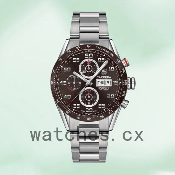 Tag Heuer Carrera 43mm CV2A1S.BA0799 Men’s Silver-tone - Image 2