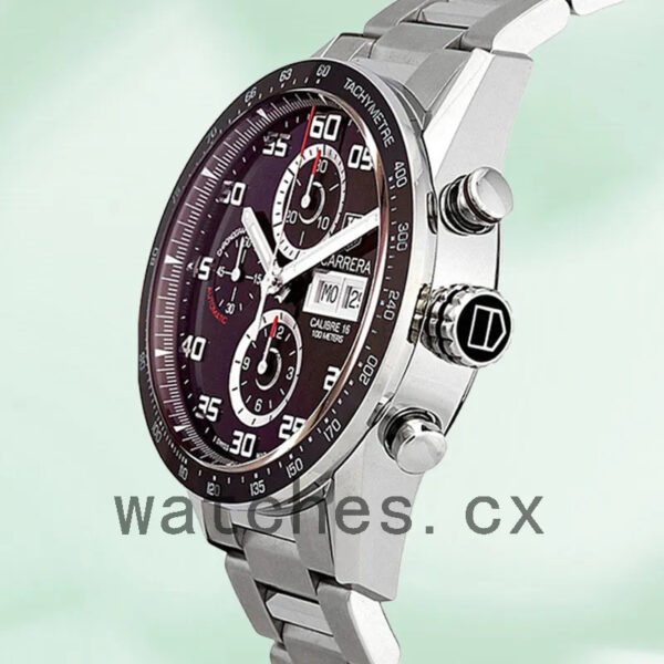 Tag Heuer Carrera 43mm CV2A1S.BA0799 Men’s Silver-tone - Image 3