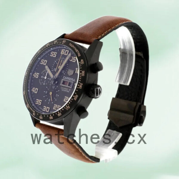 Tag Heuer Carrera Men’s 43mm CV2A84.FC6394 Black Black Dial - Image 3