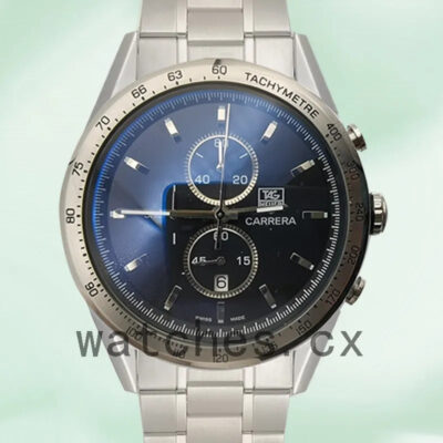 Tag Heuer Carrera Men’s CarreraBKSB005 43mm Silver-tone