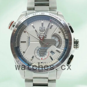 Tag Heuer Carrera 43mm Men’s CarreraWSB002 Silver-tone