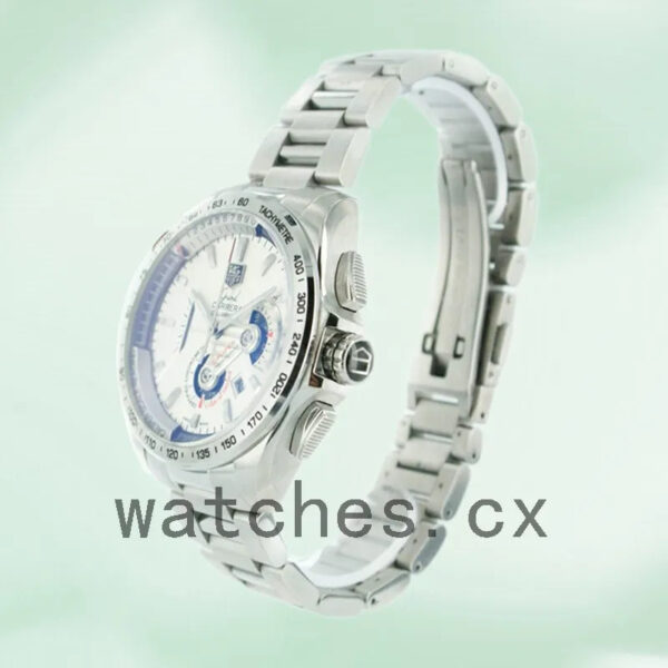 Tag Heuer Carrera 43mm Men’s CarreraWSB002 Silver-tone - Image 3