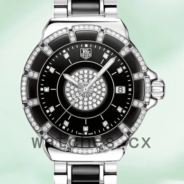 Tag Heuer Formula 1 WAH1219.BA0859 36mm Ladies Bracelet Black Dial