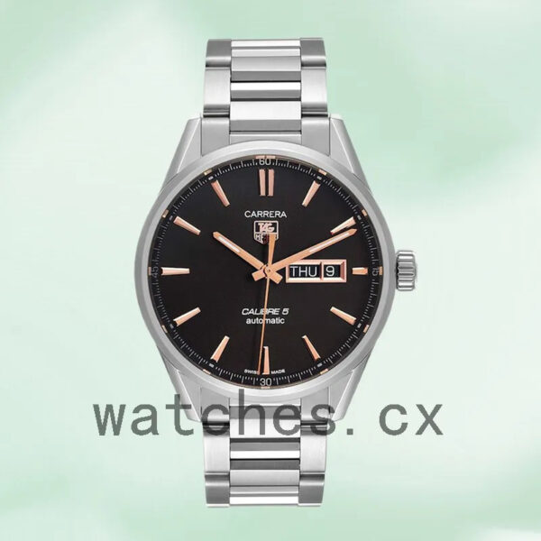 Tag Heuer Carrera Men’s WAR201C.BA0723 43mm Silver-tone Automatic - Image 2