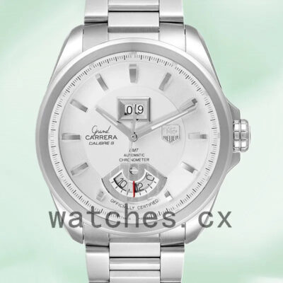 Tag Heuer Carrera Men’s WAV5112.BA0901 43mm Silver-tone
