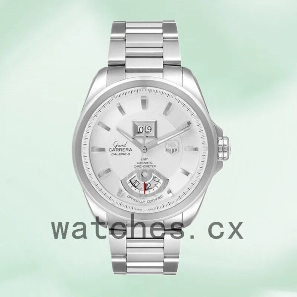 Tag Heuer Carrera Men’s WAV5112.BA0901 43mm Silver-tone - Image 2