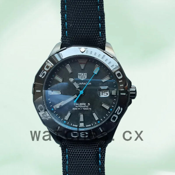 Tag Heuer Aquaracer WBD218C.FC6447 43mm Men’s Black Dial - Image 2