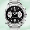 Tag Heuer Grand Carrera Men CAV511A.BA0902 43mm Silver-tone Black Dial