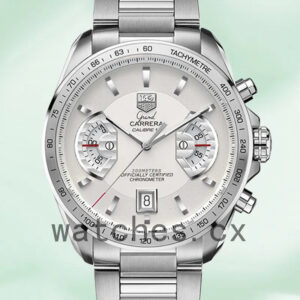 Tag Heuer Grand Carrera CAV511B.BA0902 43mm Men White Dial