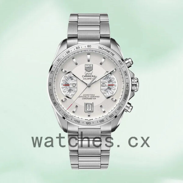 Tag Heuer Grand Carrera CAV511B.BA0902 43mm Men White Dial - Image 2