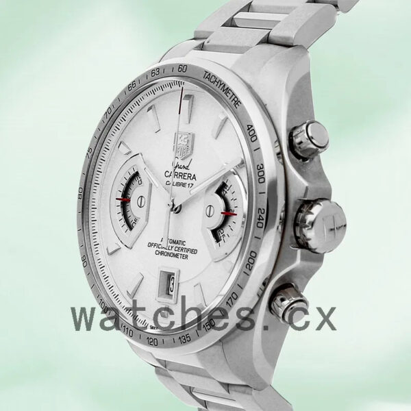 Tag Heuer Grand Carrera CAV511B.BA0902 43mm Men White Dial - Image 3