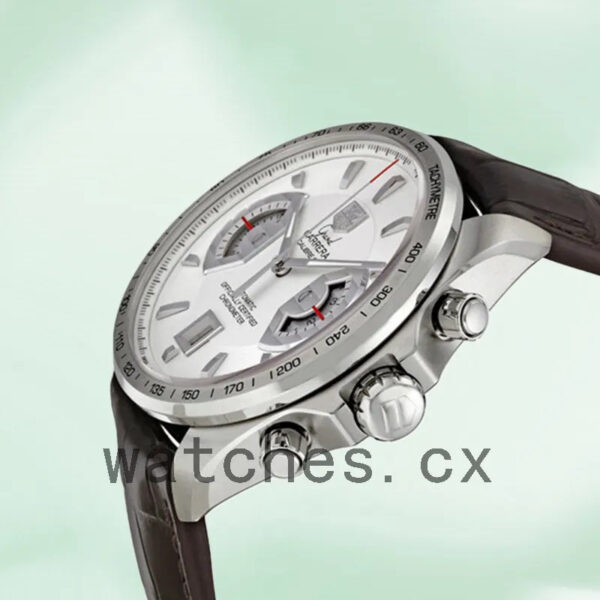 Tag Heuer Grand Carrera 43mm Men CAV511B.FC6231 Silver-tone - Image 3