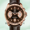 Tag Heuer Grand Carrera 43mm CAV514C.FC8171 Men Quartz Rose Gold-tone