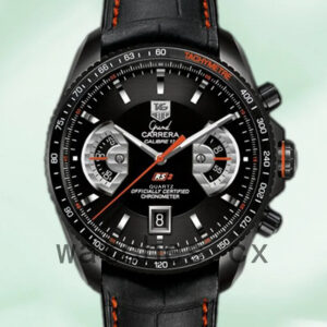 Tag Heuer Grand Carrera 43mm CAV518K.FC6268 Men Leather Strap Quartz