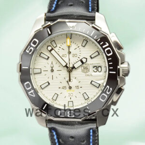 Tag Heuer Aquaracer 43mm CAY211A-003 Men White Dial