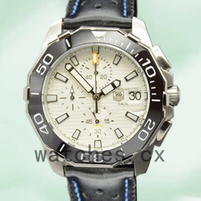 Tag Heuer Aquaracer 43mm CAY211A-003 Men White Dial