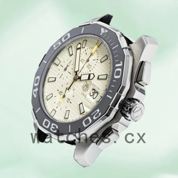 Tag Heuer Aquaracer 43mm CAY211A-003 Men White Dial - Image 3