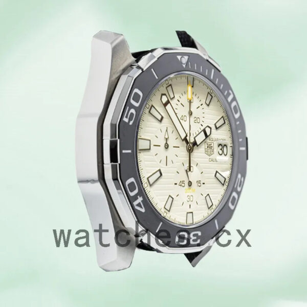 Tag Heuer Aquaracer 43mm CAY211A-003 Men White Dial - Image 4