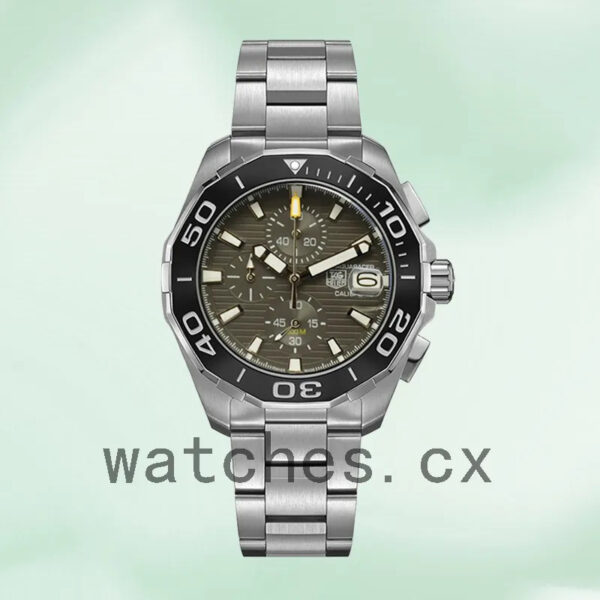 Tag Heuer Aquaracer CAY211B-001 Men 43mm Bracelet - Image 2
