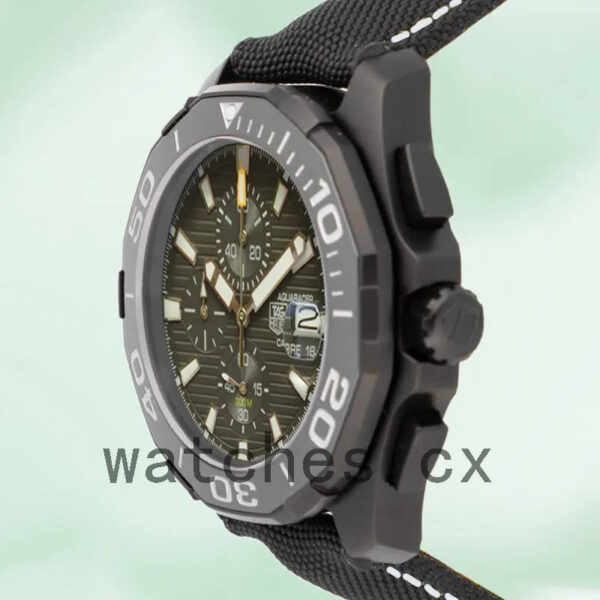 Tag Heuer Aquaracer CAY218A-001 Men 43mm Strap - Image 4
